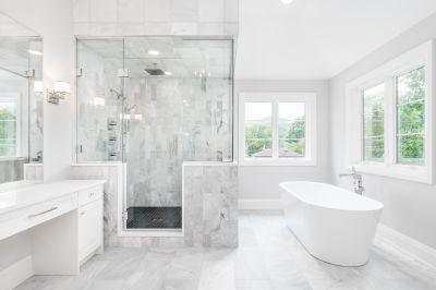 Open Concept Shower Spaces